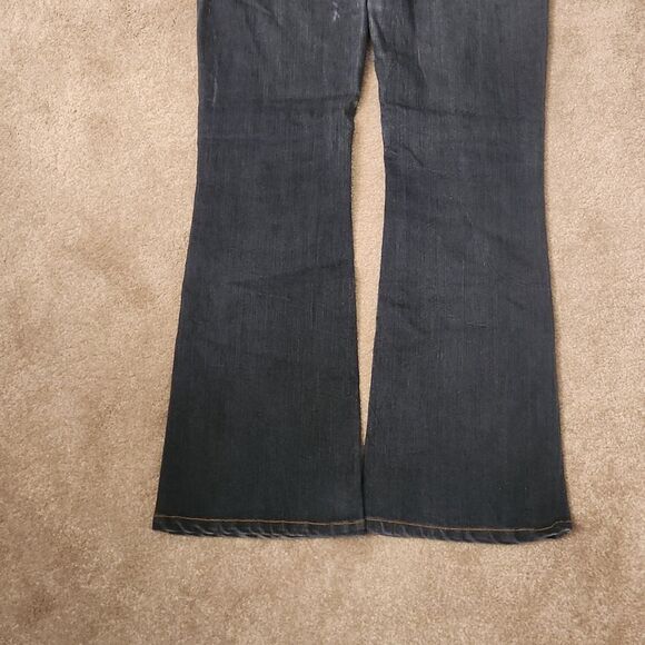 Paige Denim "Hidden Hills" Distressed Bootcut Jeans Size 26 US 2 - Picture 10 of 11